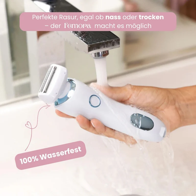 Rasoi per la zona intima per donne | Rasoio elettrico per donne per la zona intima | Trimmer per bikini | Femora