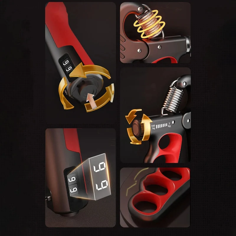 Trainer per avambracci | Trainer per le mani | Trainer per la forza della presa fino a 100 kg | StahlGrip