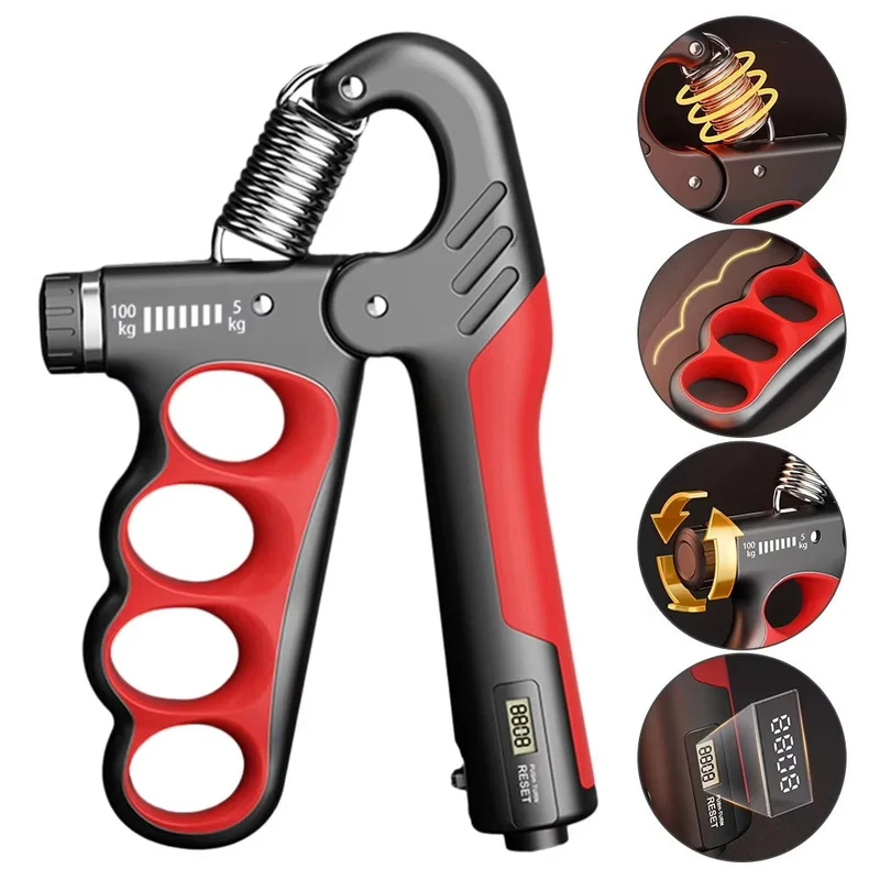 Trainer per avambracci | Trainer per le mani | Trainer per la forza della presa fino a 100 kg | StahlGrip