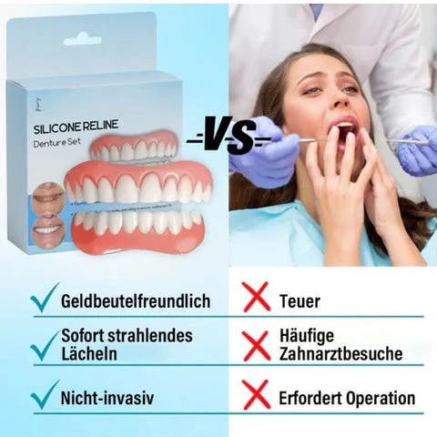Adattamento e Stabilizzazione per Protesi Dentali | Denti Universali | DentiFix