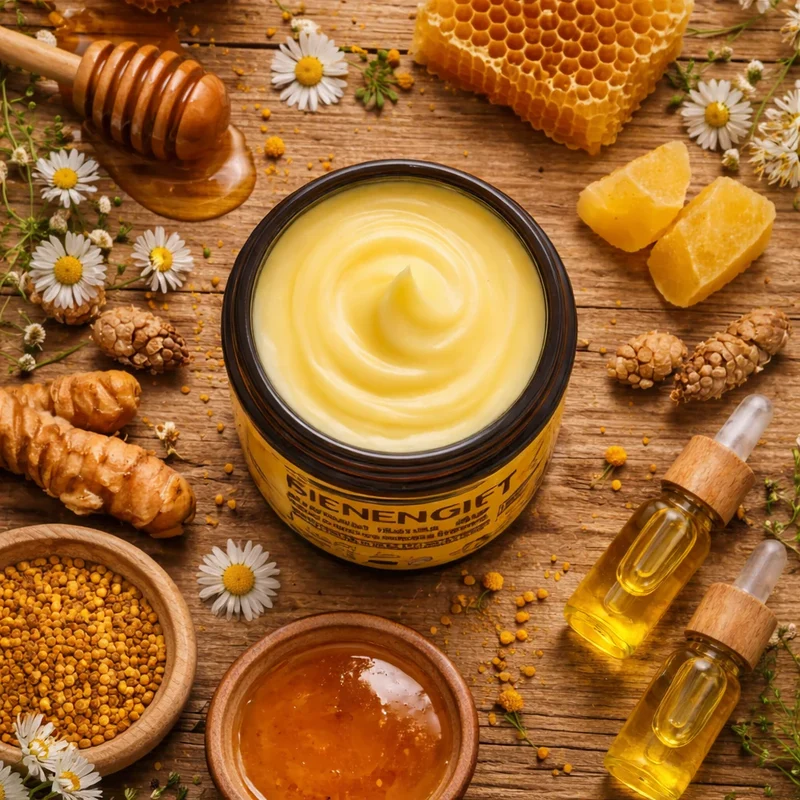 Crema al veleno d'api | Unguento con veleno d'api, acido ialuronico e collagene | BeeLixir