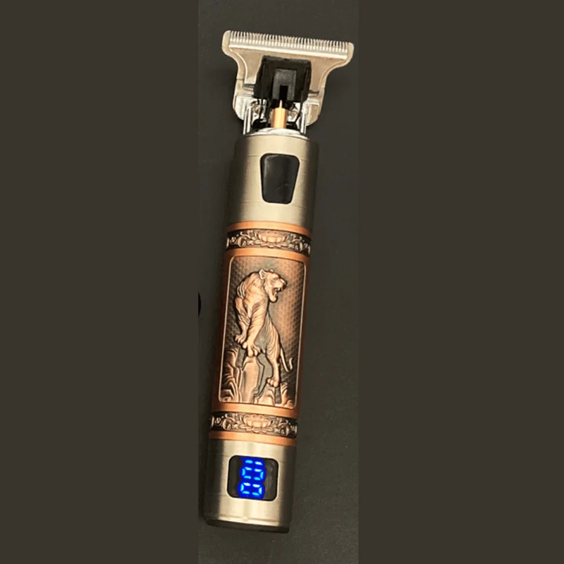 SKULLTRIM – Barba vintage trimmer con batteria e taglio preciso per barba e capelli
