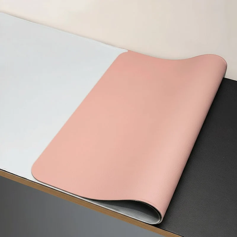 DESKSHIELD – Tappetino per scrivania in PU-Leder premium per un controllo preciso del mouse
