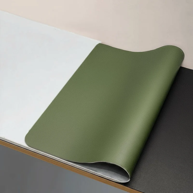 DESKSHIELD – Tappetino per scrivania in PU-Leder premium per un controllo preciso del mouse
