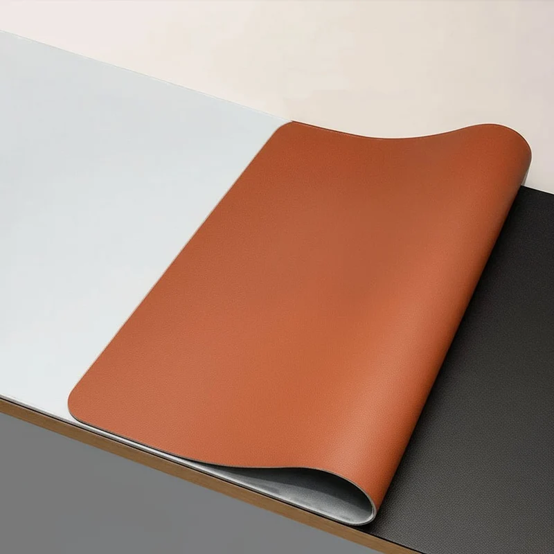 DESKSHIELD – Tappetino per scrivania in PU-Leder premium per un controllo preciso del mouse