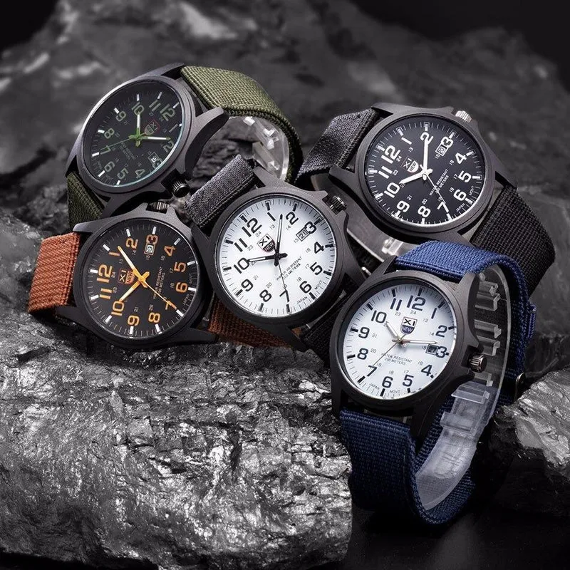 STURMZEIT – Orologio Tattico Resistente agli Urti per Outdoor e Quotidiano
