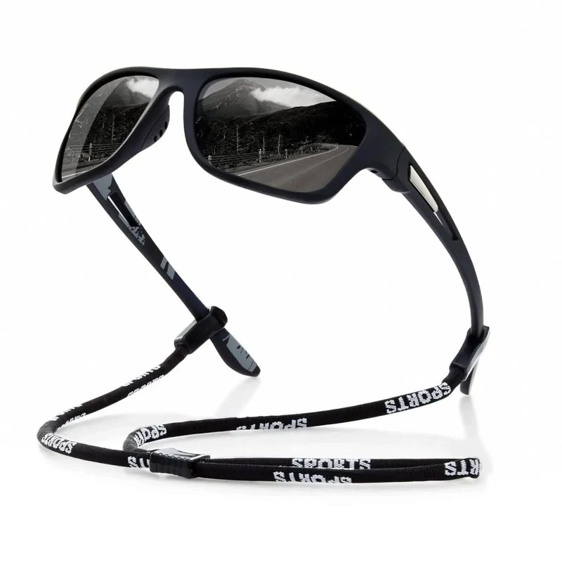 POLARSPORTX Pro – Occhiali da sole sportivi polarizzati con protezione UV400 per attività all'aperto e vita quotidiana