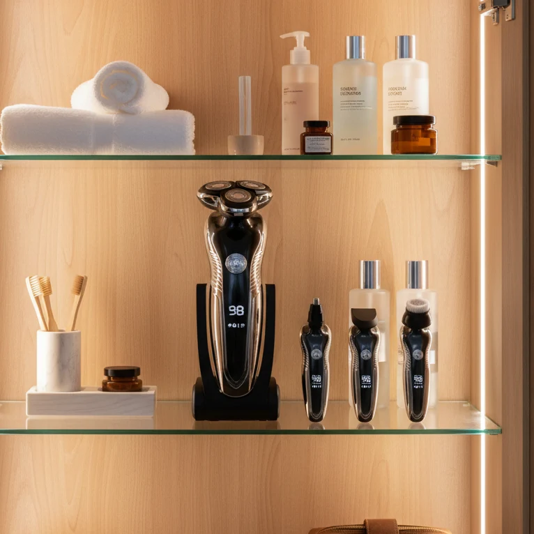 RASOIO Z-SERIE – Elettrico, impermeabile e delicato sulla pelle per rasatura a umido e a secco