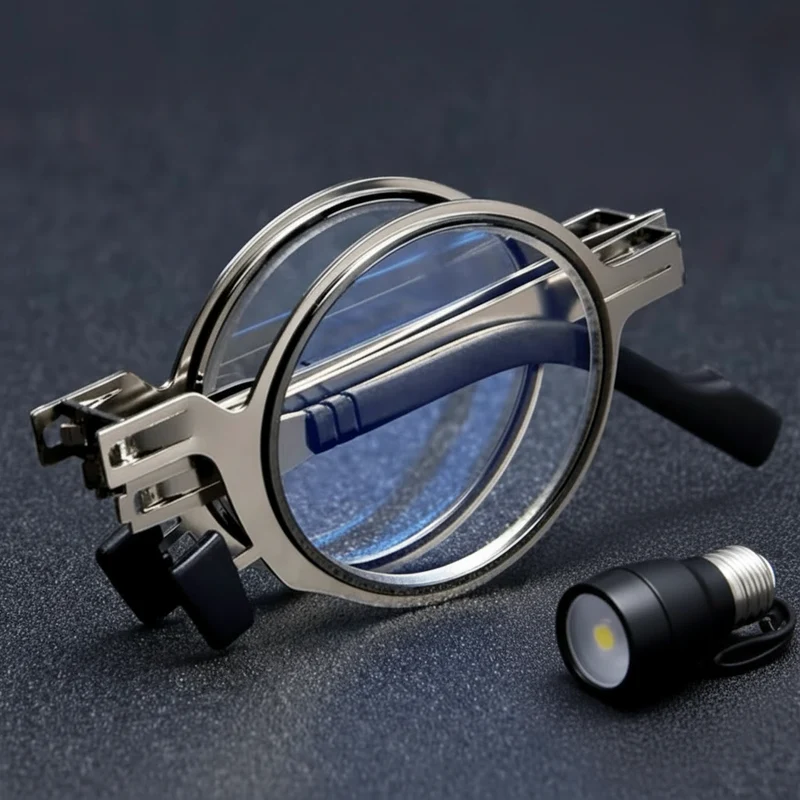 EYEZ – Occhiali pieghevoli con filtro luce blu e custodia compatta