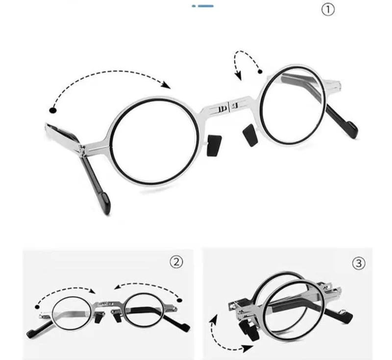 EYEZ – Occhiali pieghevoli con filtro luce blu e custodia compatta