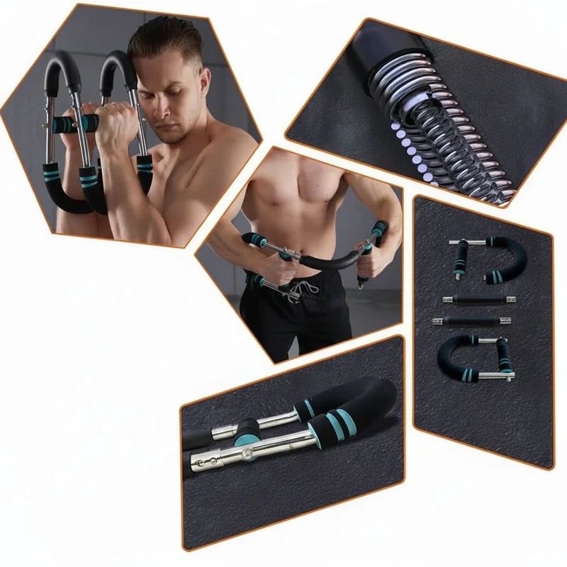 TWISTERFLEX – Bastone da allenamento regolabile per braccia e petto
