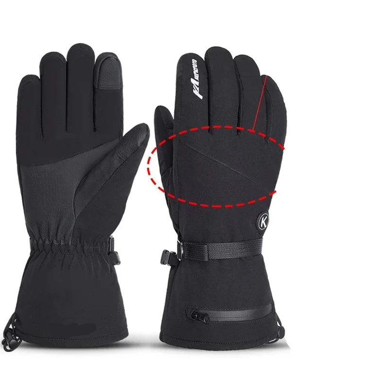 COLDPROTECT – Guanti invernali riscaldati con funzione di riscaldamento ricaricabile per attività all'aperto