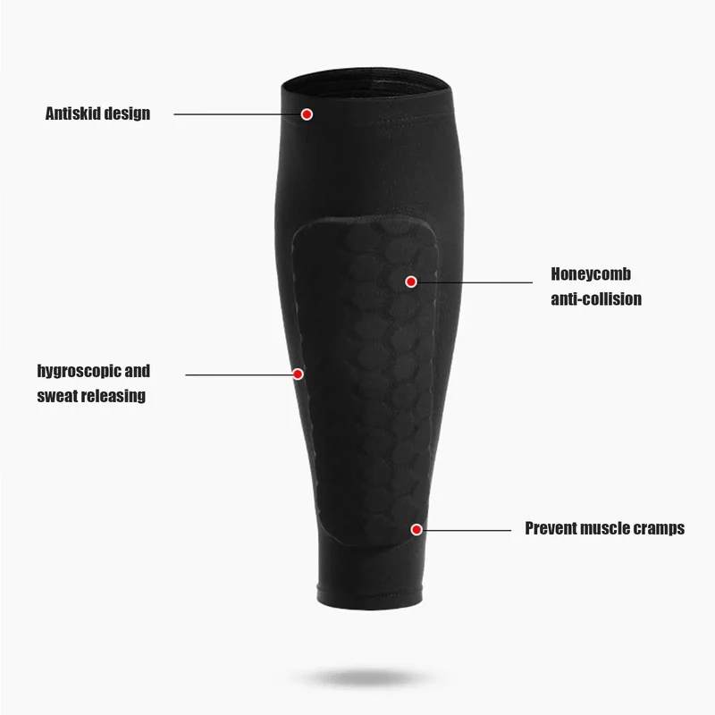 Parastinchi FlexGuard Pro | Design a nido d'ape ammortizzante | Traspirante & Ultraleggero