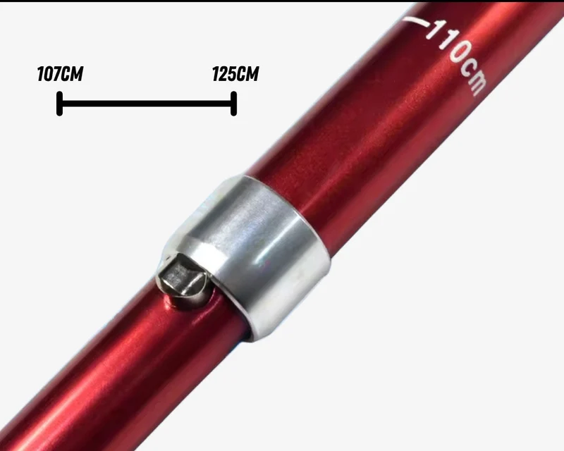 AlpineFlex | Bastoni da Nordic Walking Leggeri e Regolabili Pieghevoli