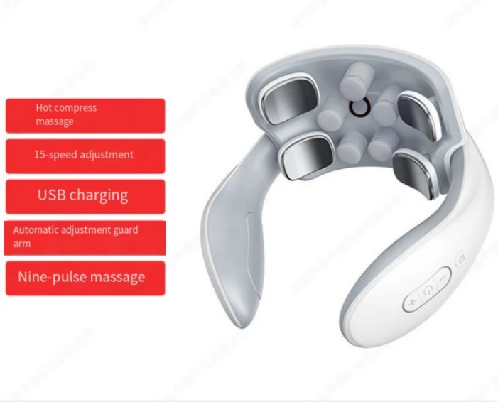 SerenityWave | Massaggiatore wireless per collo e spalle 4D con calore