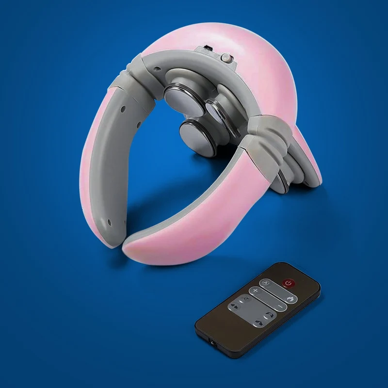SerenityWave | Massaggiatore wireless per collo e spalle 4D con calore