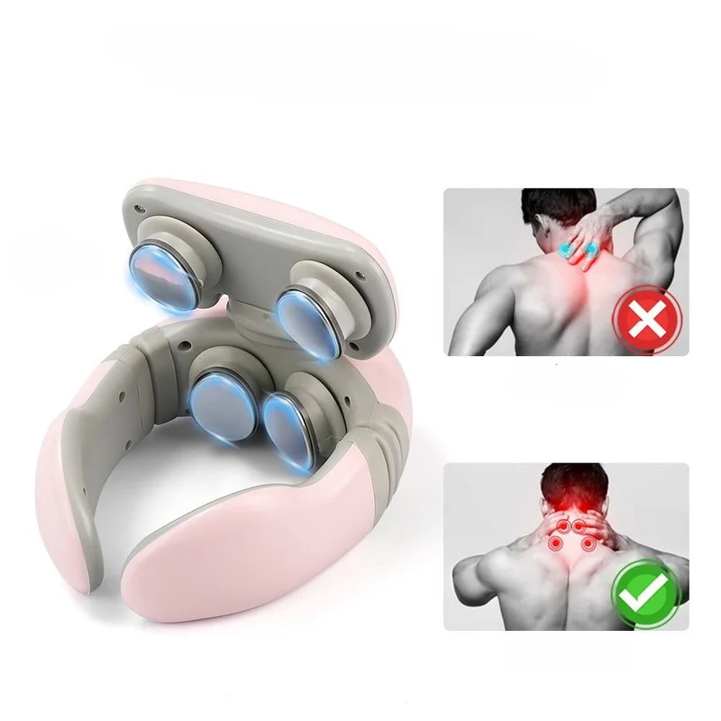 SerenityWave | Massaggiatore wireless per collo e spalle 4D con calore