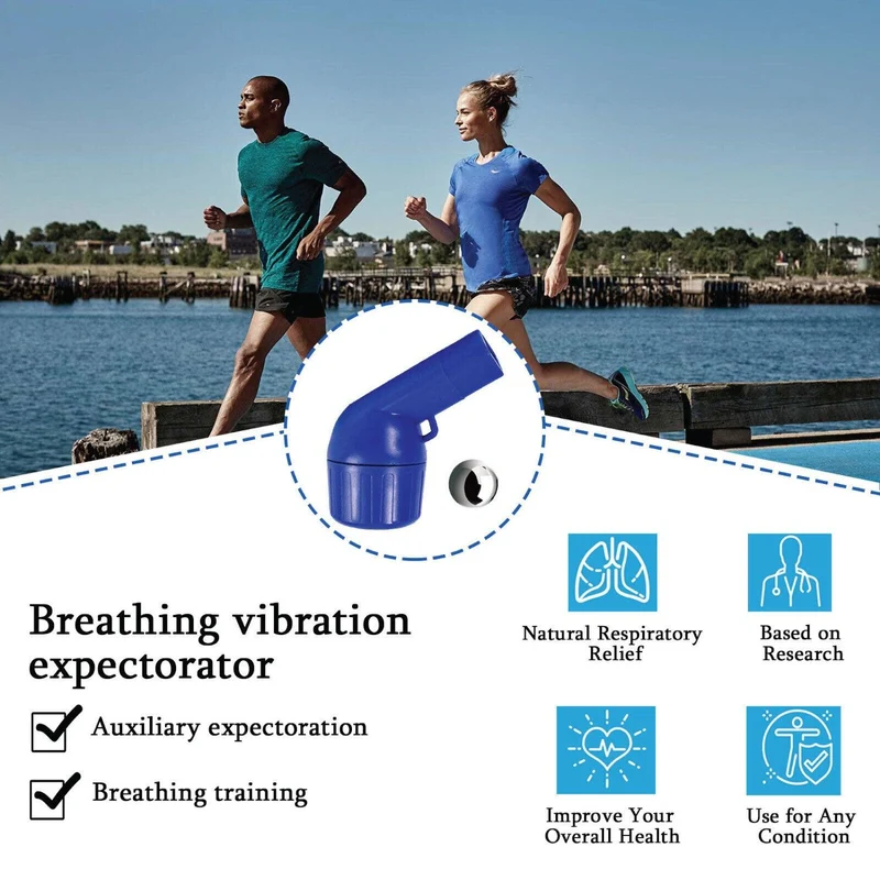 ClearLung Breather | Esercitatore Respiratorio per la Pulizia Naturale del Muco