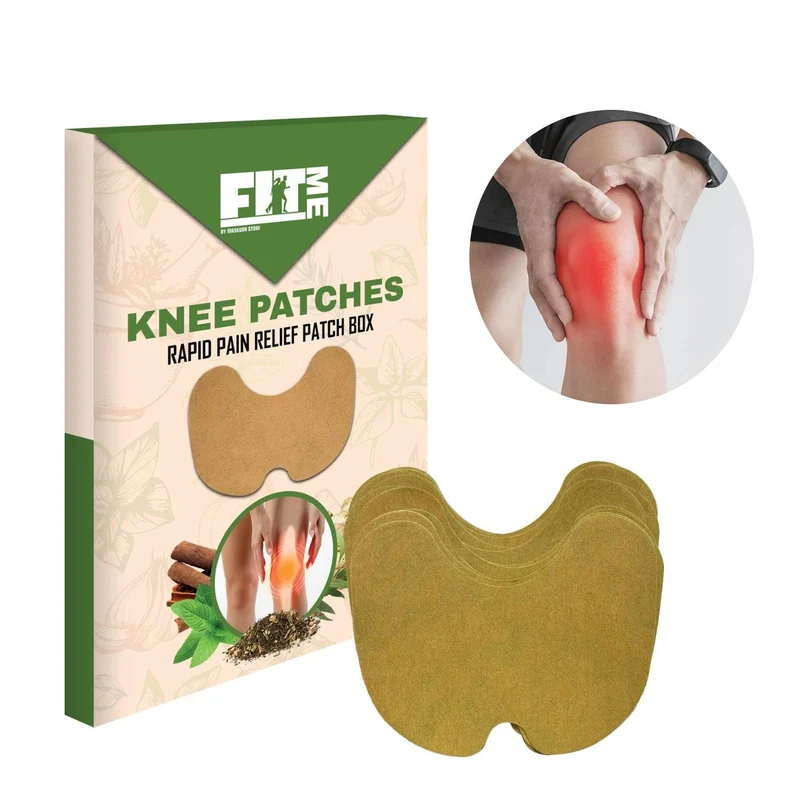 ReliefPatch Flex | Set da 180 pezzi con cerotti analgesici per articolazioni con pad di erbe