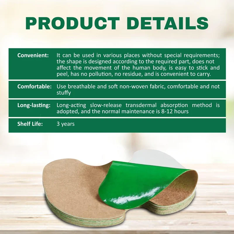 ReliefPatch Flex | Set da 180 pezzi con cerotti analgesici per articolazioni con pad di erbe