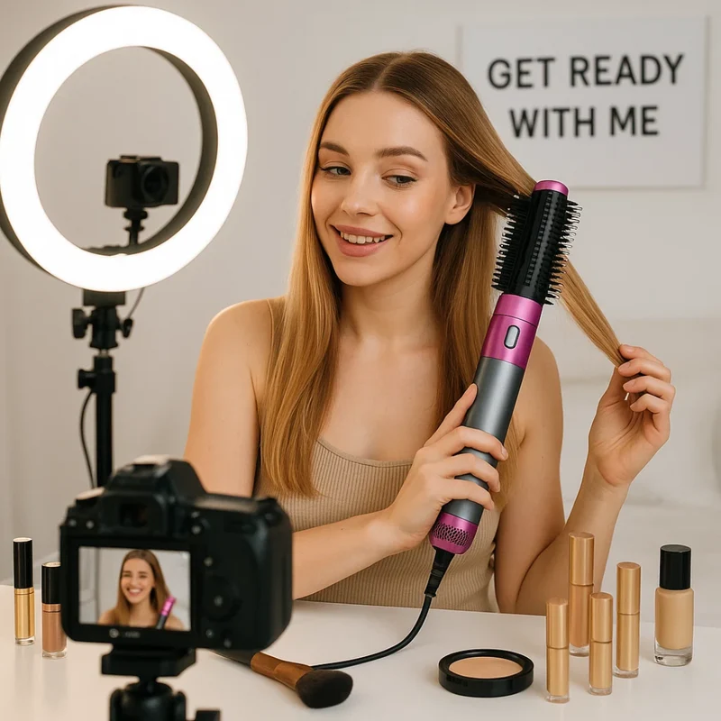 GlamTwist | Strumento di styling versatile 5-in-1 per capelli perfetti