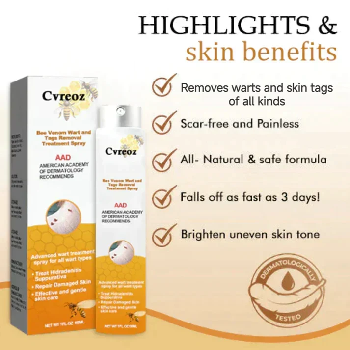 SkinClear | Spray Rimuovi Verri – Trattamento Delicato ed Efficace
