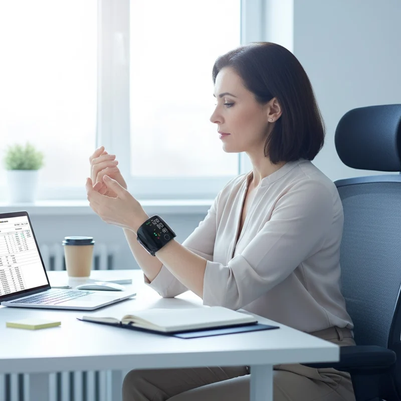 HealthPro | Misuratore di Pressione al Polso a LED