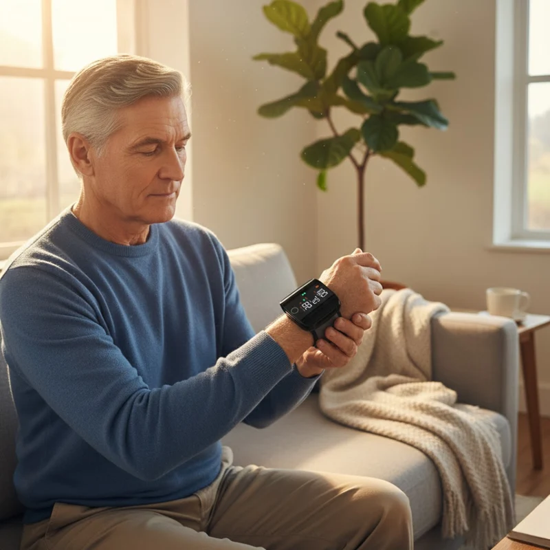 HealthPro | Misuratore di Pressione al Polso a LED
