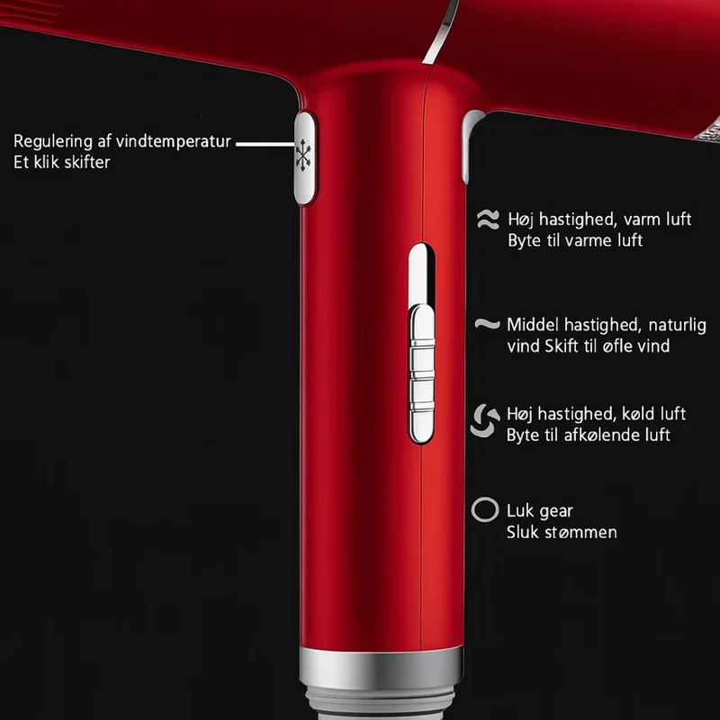 SwiftDry | Asciugacapelli magnetico per uno styling senza sforzo