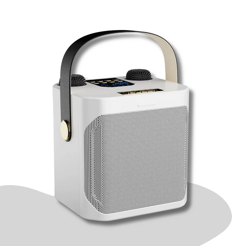 SoundBliss – Altoparlante karaoke portatile con audio immersivo e microfoni wireless