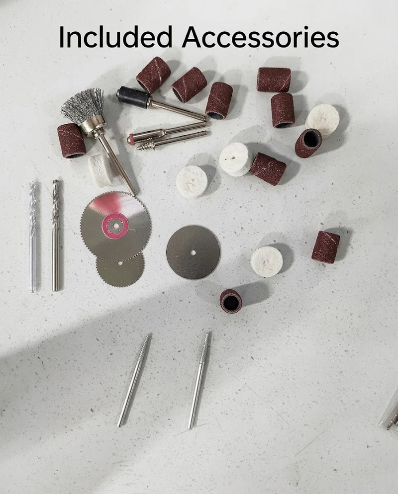 EngravePro – Set di strumenti per incisione elettrica di precisione con vari accessori per progetti fai-da-te