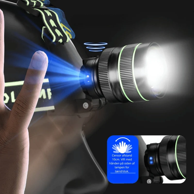 BrightTrail – Torcia da 10.000 Lumen con fascio regolabile e opzione Powerbank