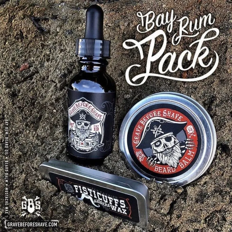 Cire à moustache "Bay Rum Old Fashion" (15g/0.5oz)