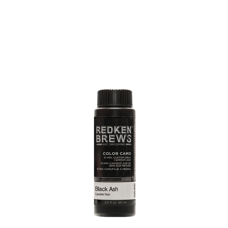 Camouflage des cheveux gris sur mesure "Color Camo" en 5 minutes (60ml/2.0oz) - Cendré noir