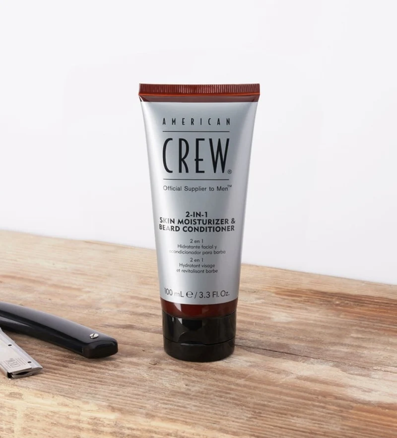 Hydratant pour visage et revitalisant barbe "2 in 1 Skin Moisturizer & Beard Conditioner" (100ml/3.3oz)