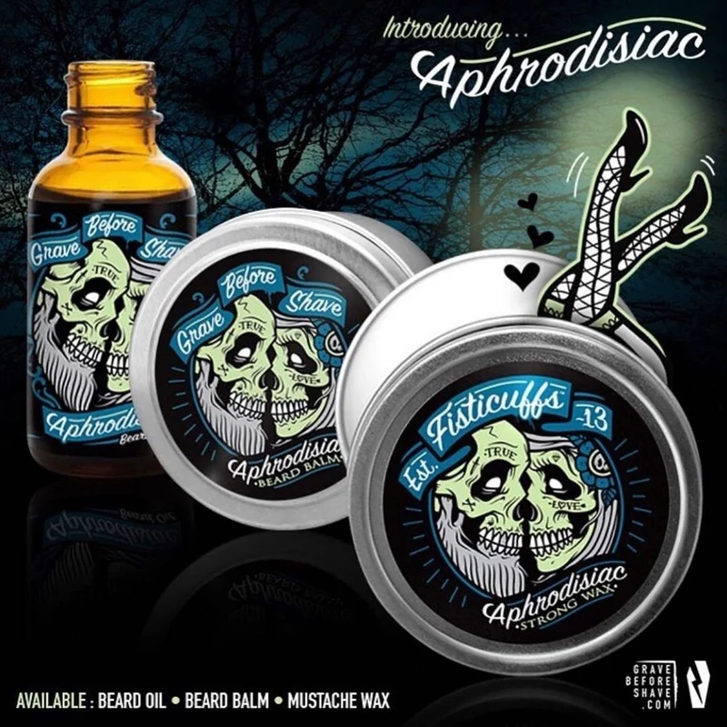 Cire à moustache "Aphrodisiac" - Tenue forte (30ml/1.0oz)