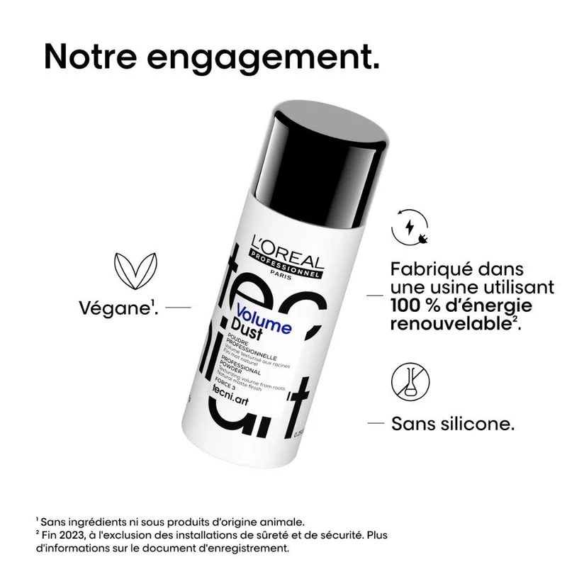 Poudre volume professionnel "Tecni.Art Volume Dust" - Volume texturisé aux racines et fini mat naturel (7.0g/0.25oz)