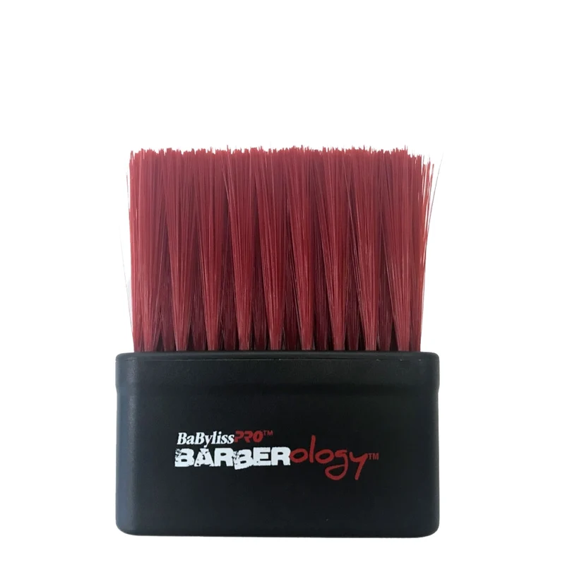 Brosse pour le cou "Barberology Neck Duster" - Rouge