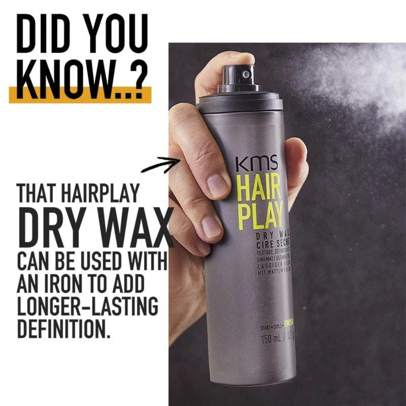 Cire sèche en spray "HairPlay Dry Wax" - Texture, dimension et fini mat (124g/4.3oz)