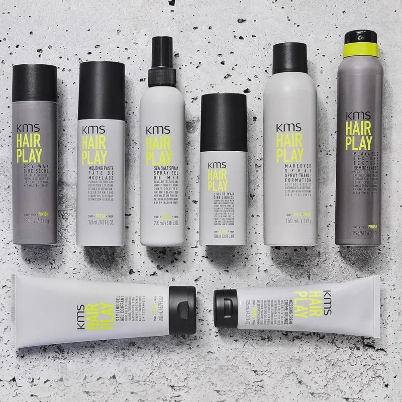 Cire sèche en spray "HairPlay Dry Wax" - Texture, dimension et fini mat (124g/4.3oz)