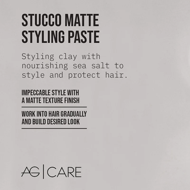 Pâte d'argile mate "Stucco" - Tenue souple, fini mat (75ml/2.5oz)