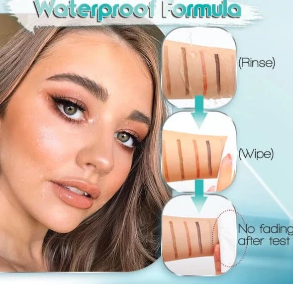 Matita per sopracciglia waterproof – Precisa e naturale in molte tonalità