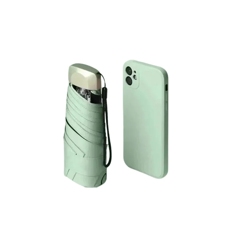PocketShield – Mini Ombrello con Protezione UV, Leggero e Resistente al Vento