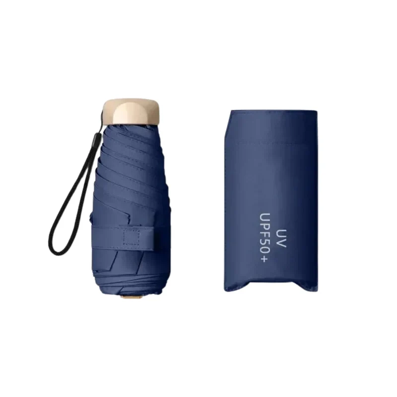 PocketShield – Mini Ombrello con Protezione UV, Leggero e Resistente al Vento