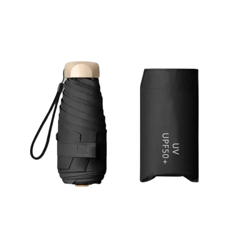 PocketShield – Mini Ombrello con Protezione UV, Leggero e Resistente al Vento