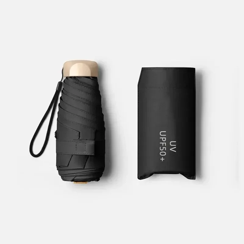 PocketShield – Mini Ombrello con Protezione UV, Leggero e Resistente al Vento