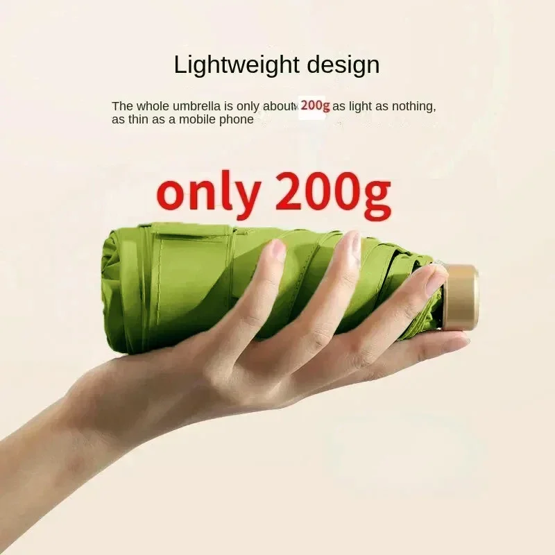 PocketShield – Mini Ombrello con Protezione UV, Leggero e Resistente al Vento