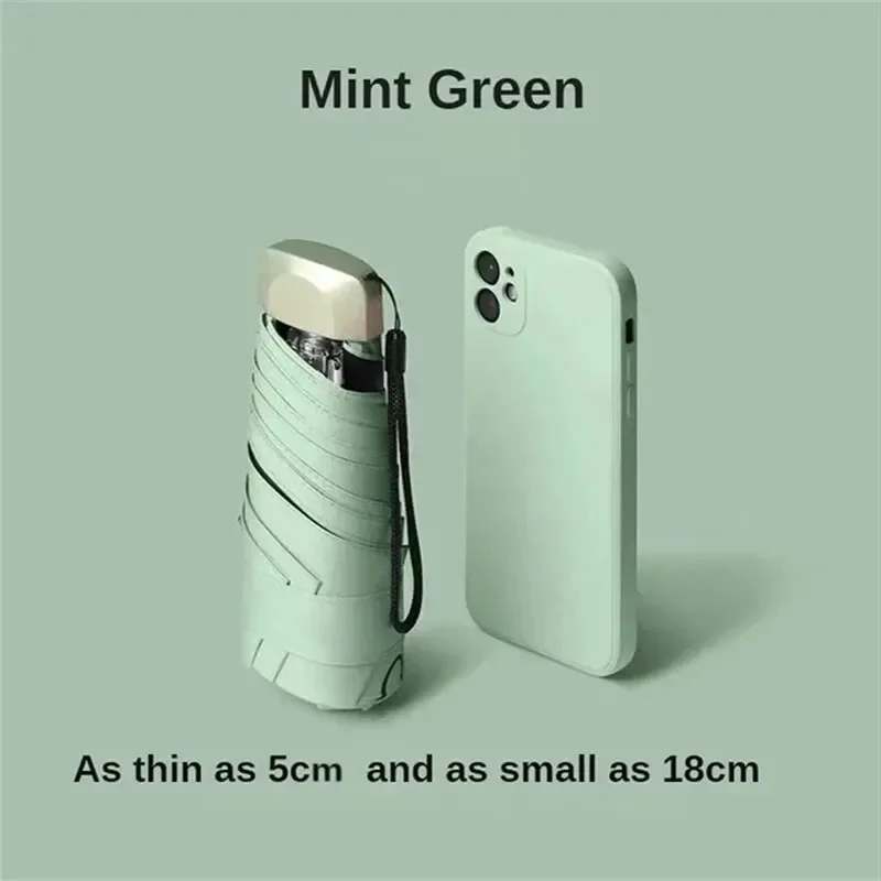 PocketShield – Mini Ombrello con Protezione UV, Leggero e Resistente al Vento