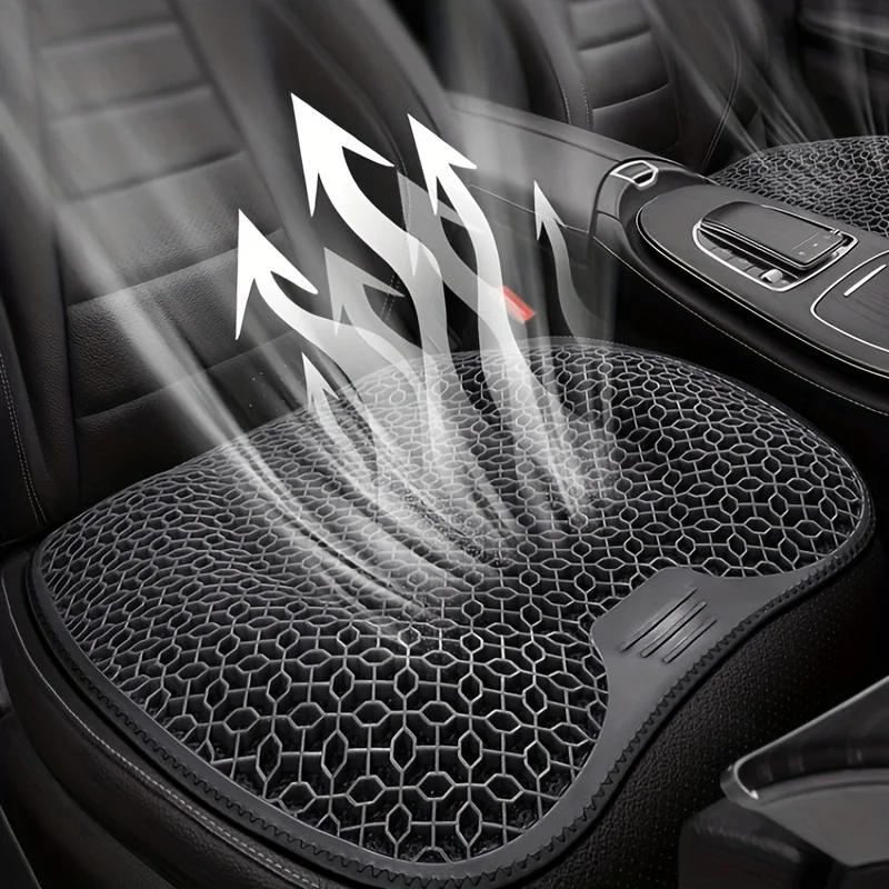 Cuscino Ergonomico in Gel – Supporto Traspirante per Ufficio, Auto e Casa