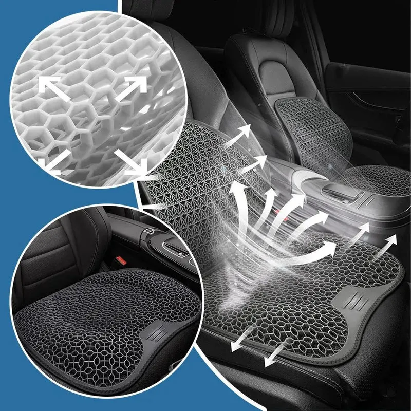 Cuscino Ergonomico in Gel – Supporto Traspirante per Ufficio, Auto e Casa